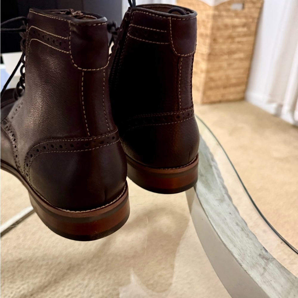 Johnston & Murphy Warner Cap Toe Boots - Picture 5 of 5